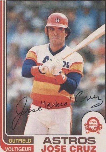 1982 O-Pee-Chee - Jose Cruz #325