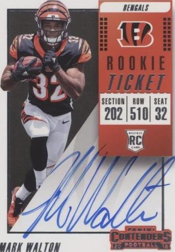 2018 Panini Contenders Mark Walton #131