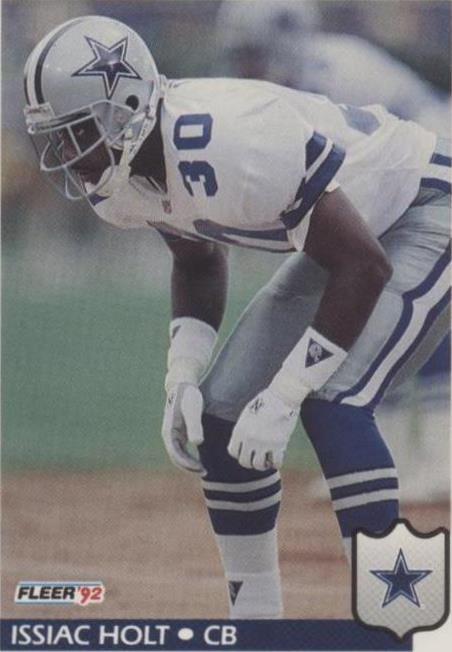1992 Fleer Issiac Holt #81
