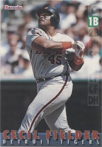 1995 Topps Bazooka - Cecil Fielder #12