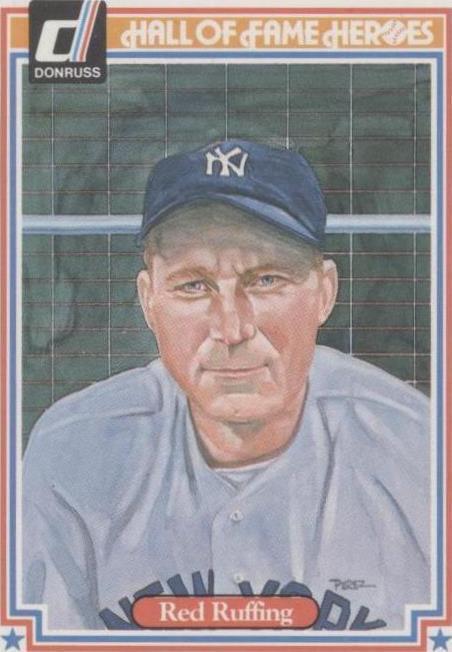 1983 Donruss Hall of Fame Heroes - Red Ruffing #31