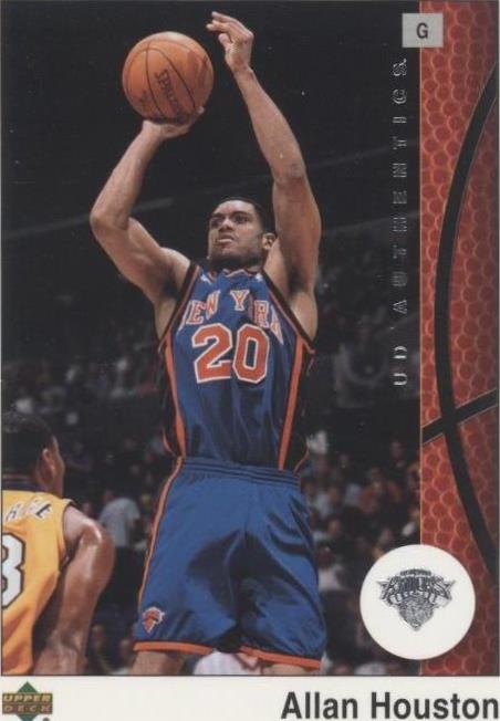 2002-03 Upper Deck UD Authentics - Allan Houston #57 for
