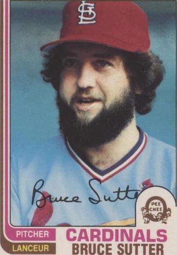 1982 O-Pee-Chee - Bruce Sutter #260