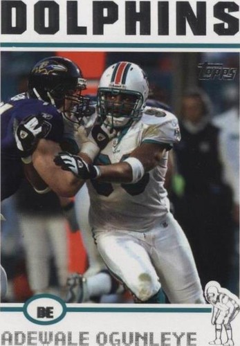 2004 Topps Adewale Ogunleye #108