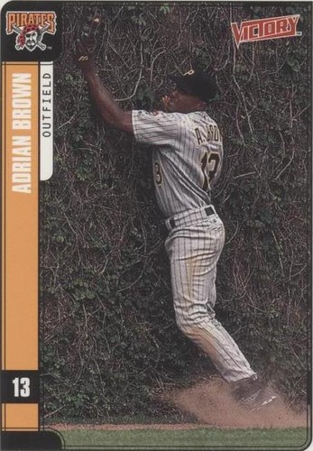 2001 Upper Deck Victory - Adrian Brown #497