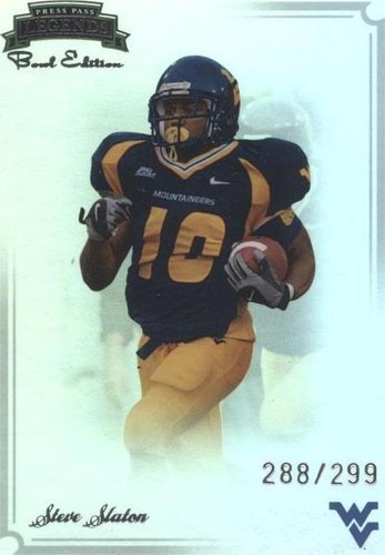 2008 Press Pass Legends Bowl Edition Steve Slaton #98