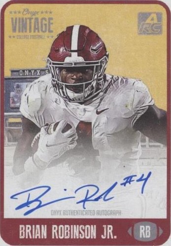 2021 Onyx Vintage Brian Robinson Jr. #CABR