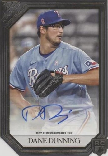 2021 Topps Gallery - Dane Dunning #RA-DD