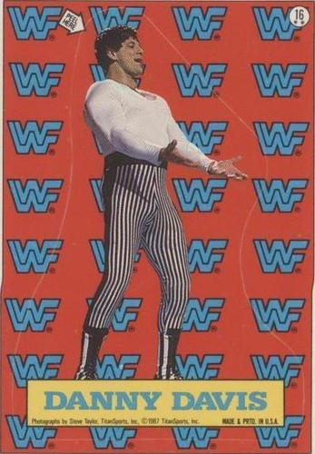 1987 Topps WWF - Danny Davis #16