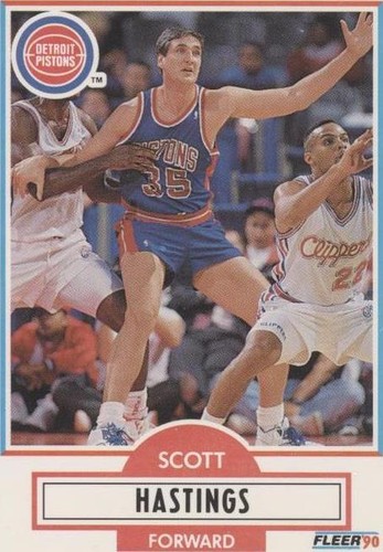 1990-91 Fleer Update - Scott Hastings #U-30