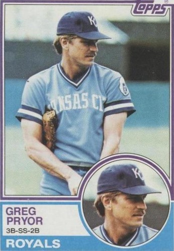 1983 Topps - Greg Pryor #418