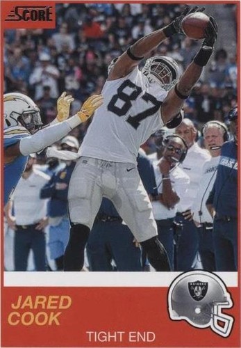 2019 Score Jared Cook #34