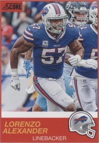 2019 Score Lorenzo Alexander #128
