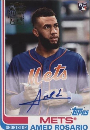 2018 Topps Archives - Amed Rosario #FFA-AR
