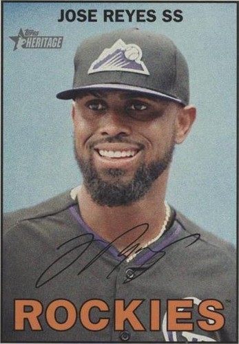 2016 Topps Heritage - Jose Reyes #159