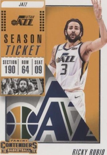 2018-19 Panini Contenders - Ricky Rubio #29