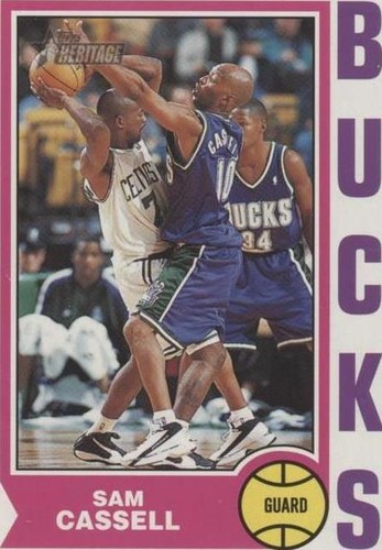 2001-02 Topps Heritage - Sam Cassell #235