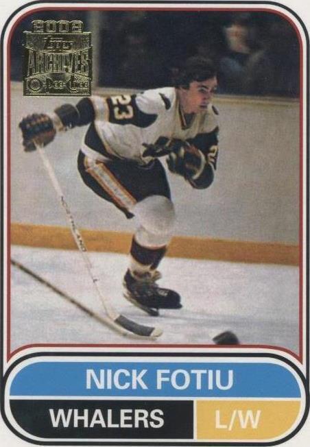 2001-02 Topps/O-Pee-Chee Archives - Nick Fotiu #26