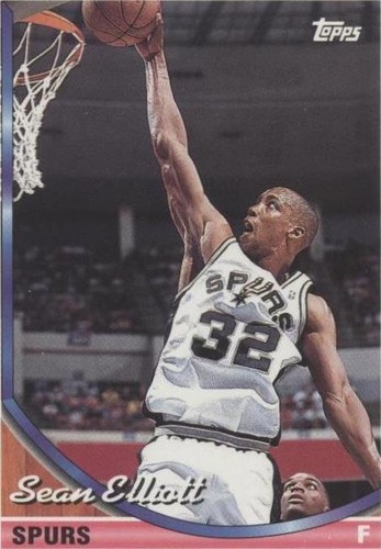 1993-94 Topps - Sean Elliott #196