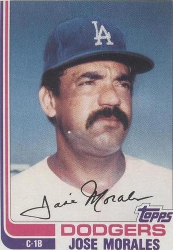 1982 Topps Traded - Jose Morales #75T
