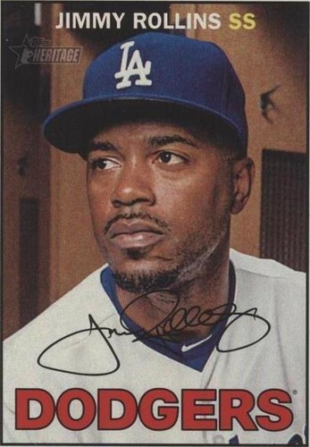 2016 Topps Heritage - Jimmy Rollins #191
