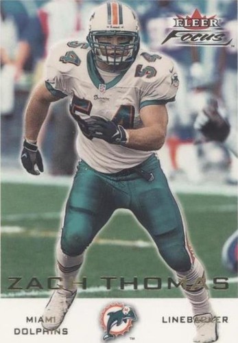 2000 Fleer Focus Zach Thomas #40
