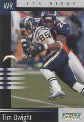 2003 Score Tim Dwight #122