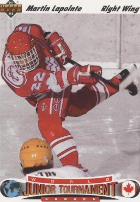 1991-92 Upper Deck - Martin Lapointe #685