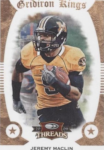 2009 Donruss Threads Jeremy Maclin #26
