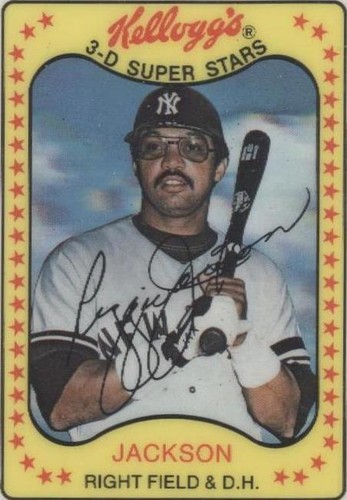 1981 Kellogg's 3-D Super Stars - Reggie Jackson #3
