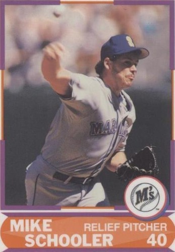 1989 Score - Mike Schooler #34