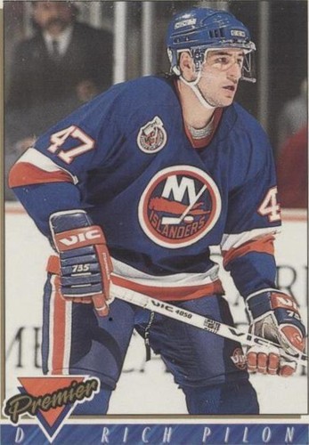 1993-94 Topps Premier - Rich Pilon #417