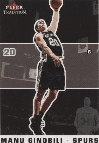 2003-04 Fleer Tradition - Manu Ginobili #38