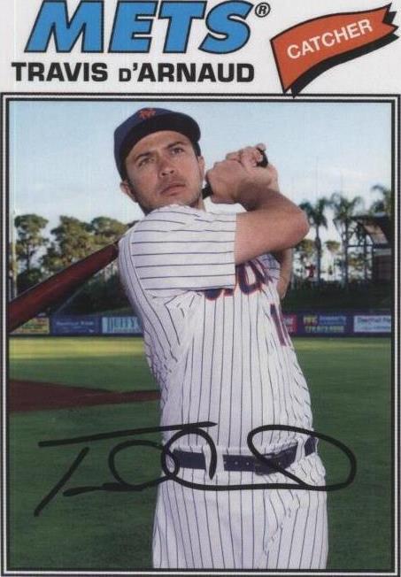 2018 Topps Archives - Travis d'Arnaud #158
