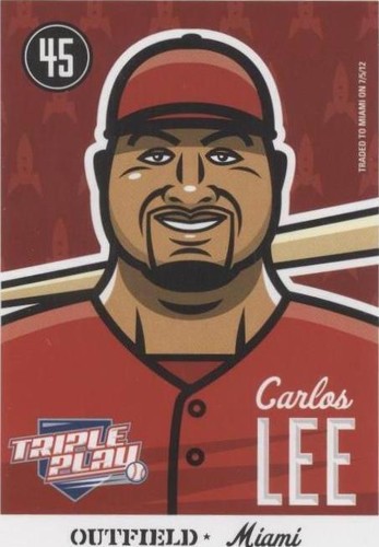 2012 Panini Triple Play - Carlos Lee #33