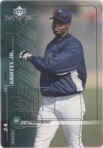 1992 Upper Deck MVP Holograms #22 Ken Griffey Jr Card Graded