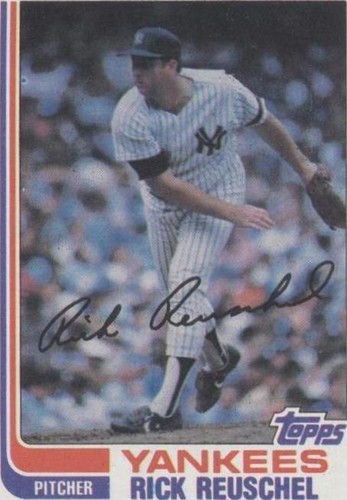 1982 Topps - Rick Reuschel #405
