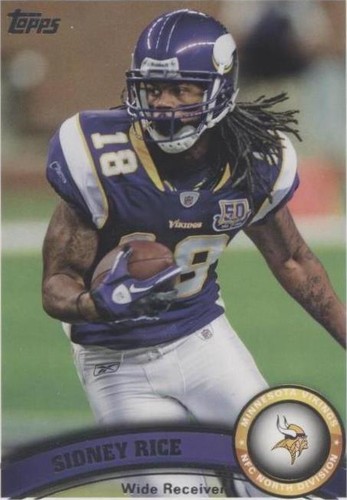 2011 Topps Sidney Rice #315