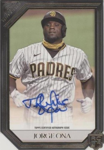2021 Topps Gallery - Jorge Ona #RA-JO