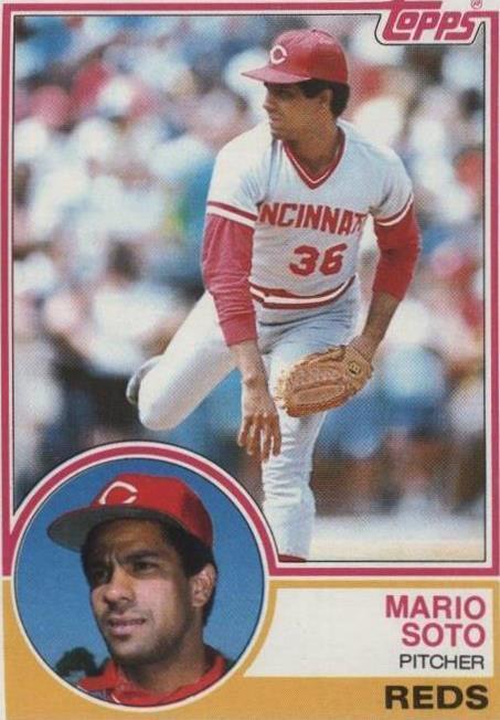 1983 Topps - Mario Soto #215