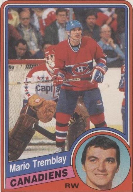 1984-85 O-Pee-Chee - Mario Tremblay #274