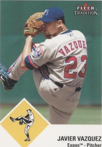 2003 Fleer Tradition Update - Javier Vazquez #U18