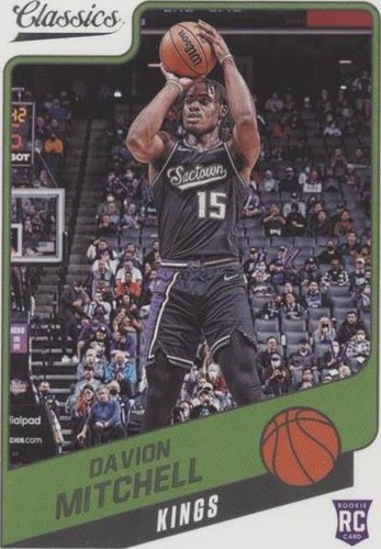 2021-22 Panini Chronicles Phoenix Davion Mitchell /99 Auto Rookie