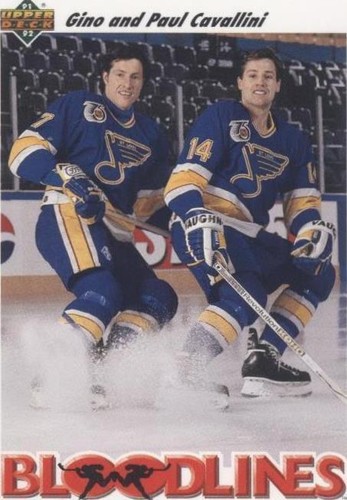 1991-92 Upper Deck - Gino Cavallini Paul Cavallini #646
