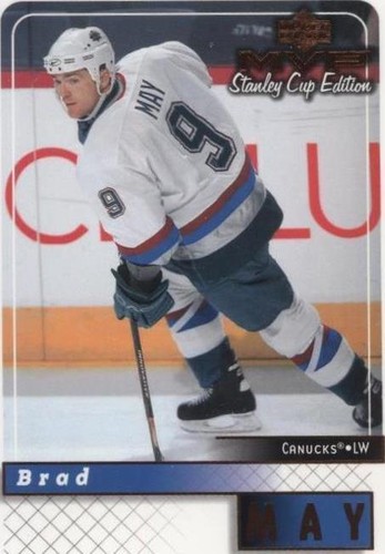 1999-00 Upper Deck MVP Stanley Cup Edition - Brad May #187