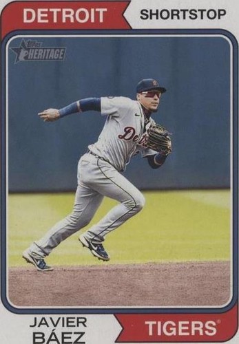 2023 Topps Heritage - Javier Báez #72