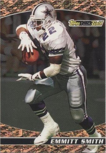 Emmitt Smith 1993 TOPPS BLACK GOLD INSERT #25 DALLAS COWBOYS