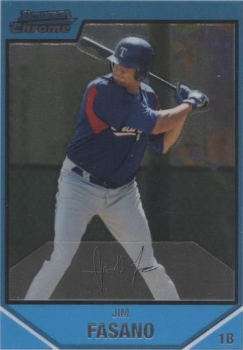 2007 Bowman Chrome - Jim Fasano #BC146