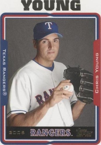 2005 Topps Updates & Highlights - Chris Young #UH58