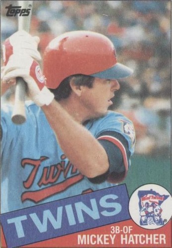 1985 Topps - Mickey Hatcher #18